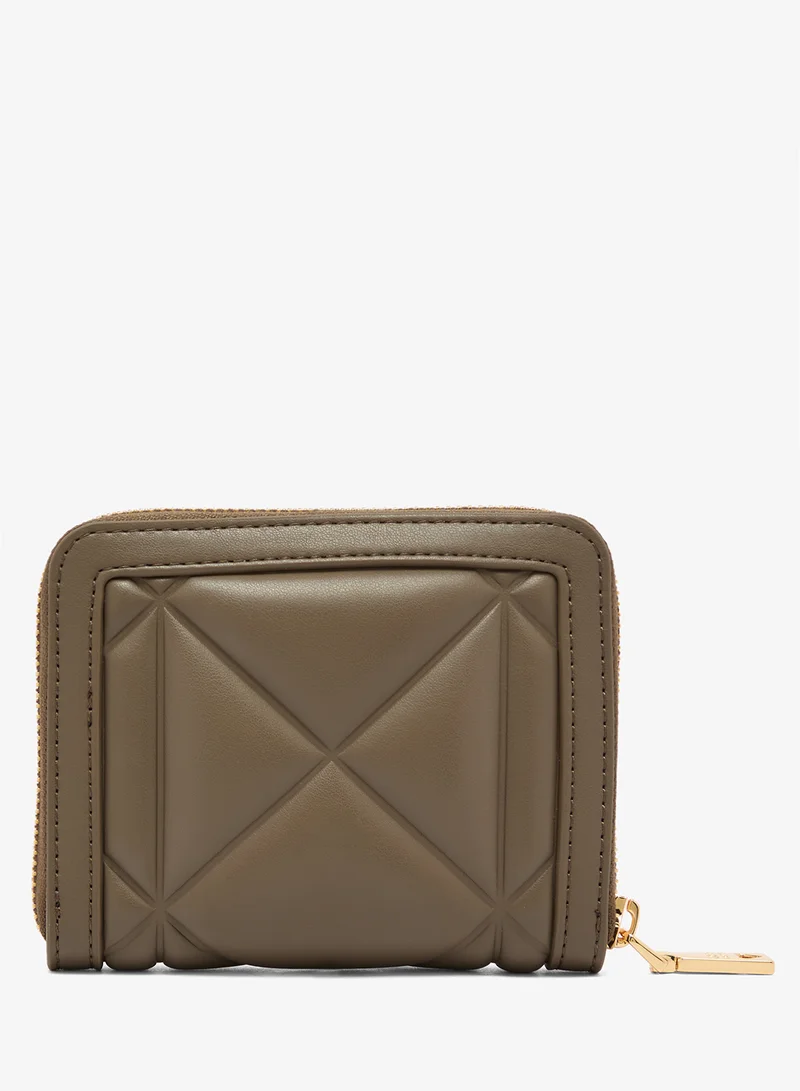 Love Moschino  Embossed Q PU Wallet for Women | Best Price UAE